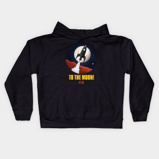 GME To the moon Kids Hoodie